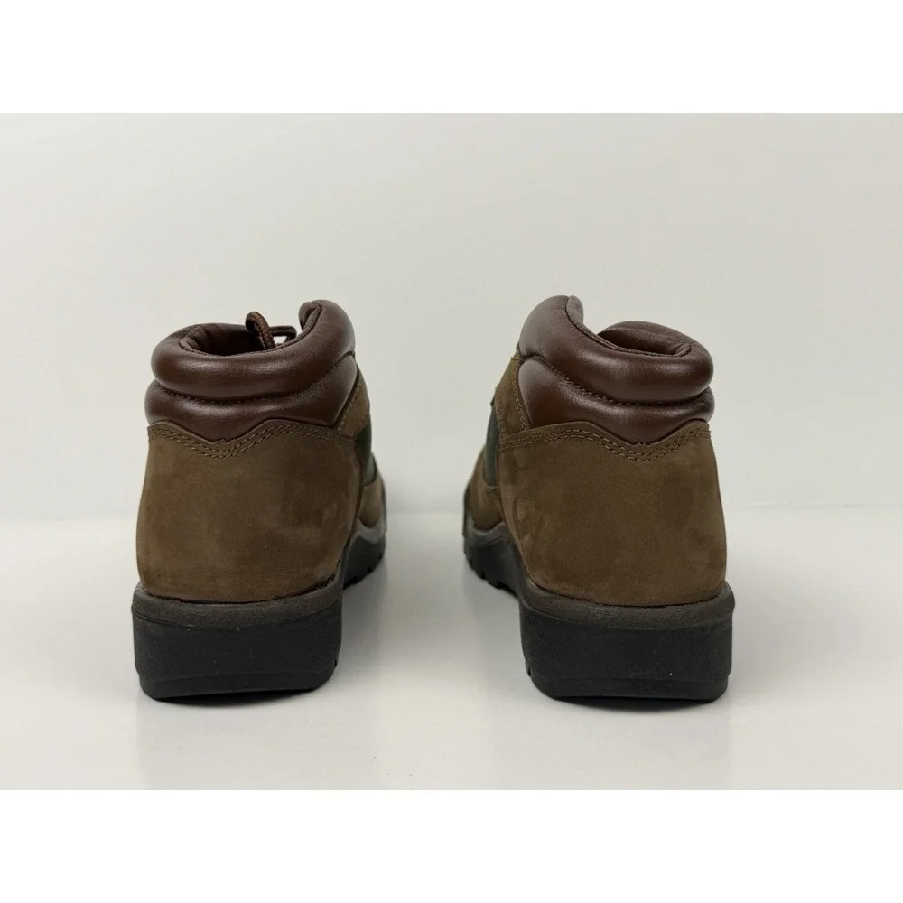 Timberland Field Boot Youth Size 3 Dark Brown Numbuck ‎ TB 016737